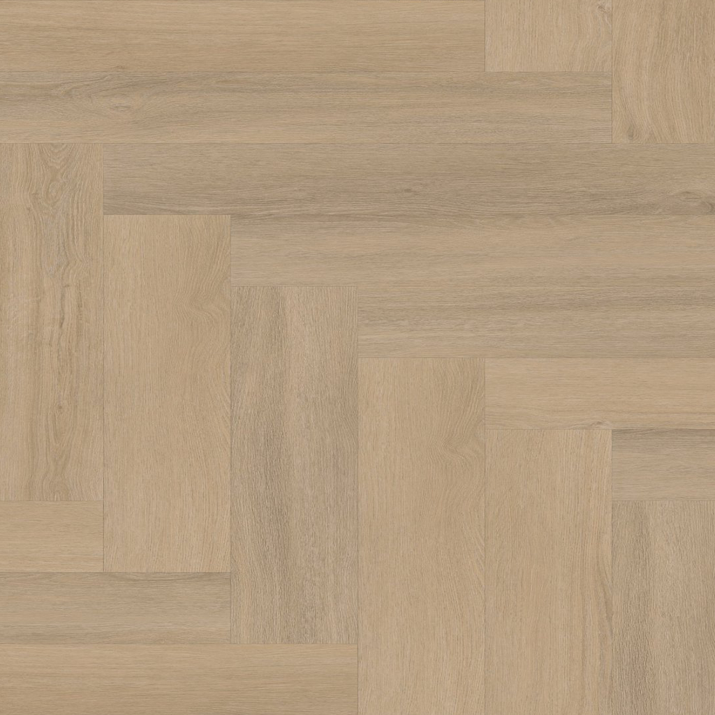 PVC Vloer - P590 dryback - warm beige - 2,5x153x765 - visgraat