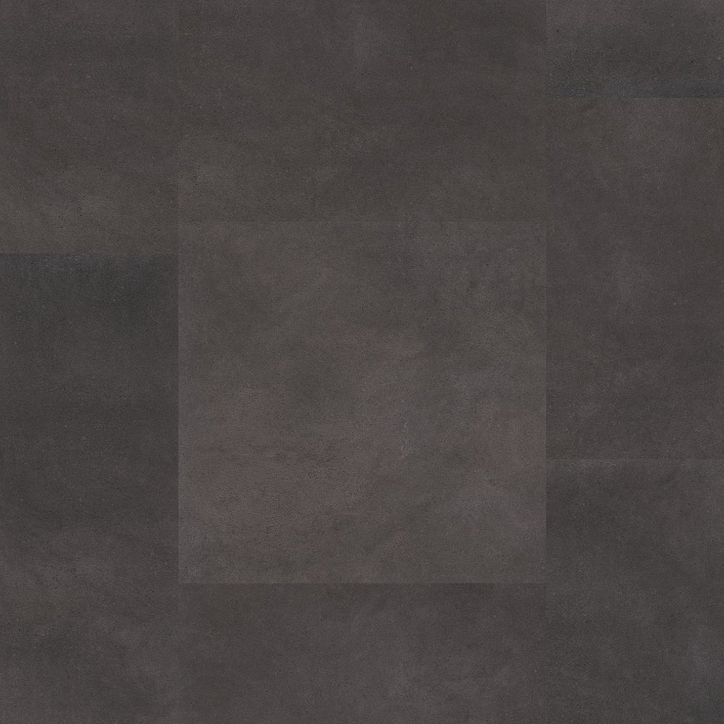 PVC vloer - P335 Click - anthracite - 7x600x600 - tegellook