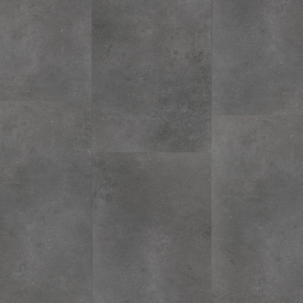 PVC vloer - P345 Click - dark grey - 5x914x457 - tegellook
