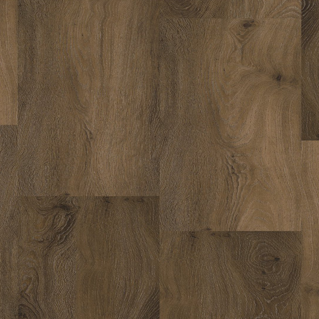 PVC vloer - P405 Click - warm brown - 7x1220x229 - plankmotief