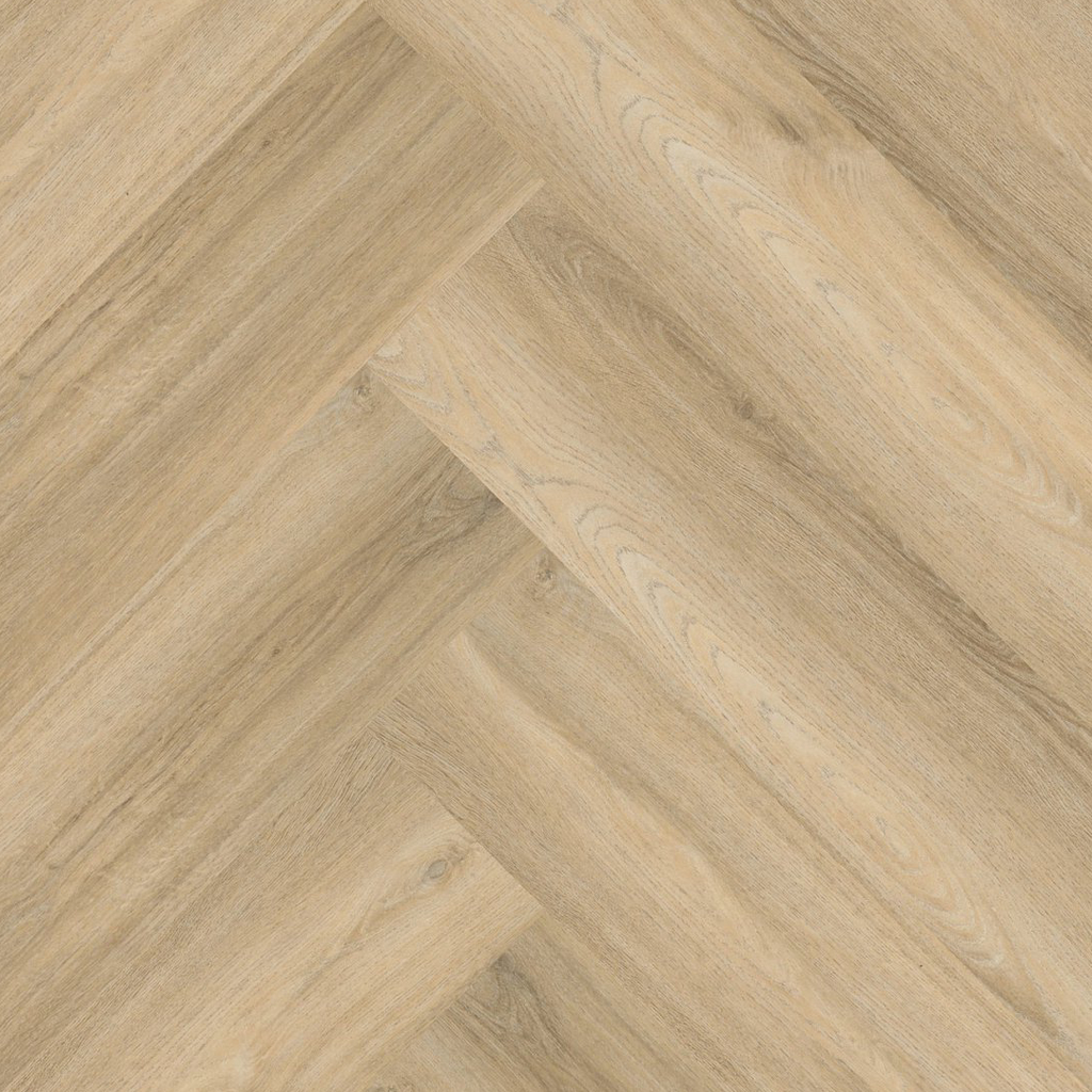 PVC vloer - P605 Click - beige - 7x600x150 - visgraat