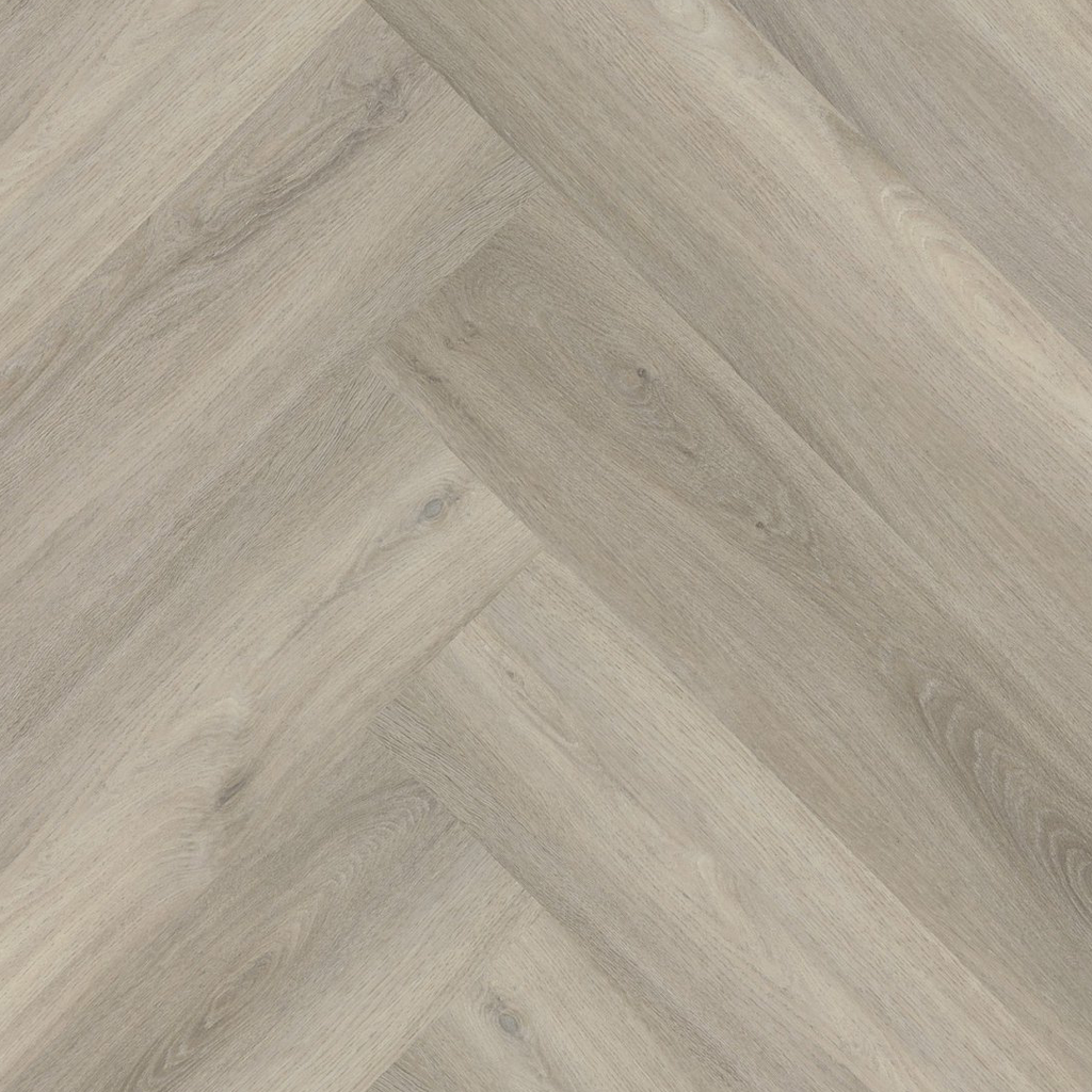 PVC vloer - P605 Click - grey - 7x600x150 - visgraat