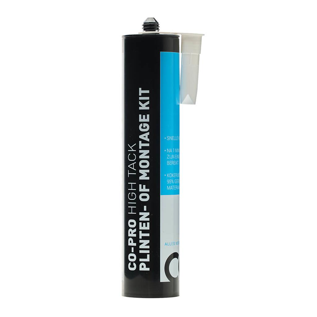 High tack plintenkit - RAL9010