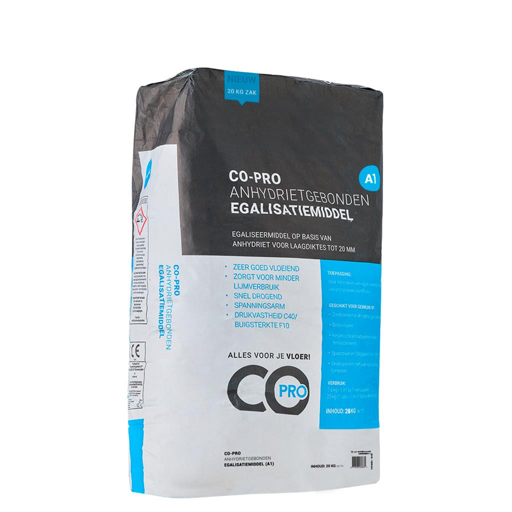 Egalisatiemiddel anhydrietgebonden A1 - 20kg
