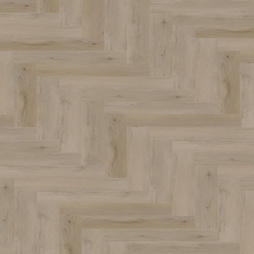 PVC Vloer - P610 dryback - light oak - 2,5x154x770 - visgraat