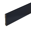 Gelakte plint Amsterdam zwart 90x12x2400mm RAL 9005