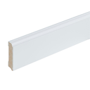 Gelakte plint Praag wit 70x15x2400mm RAL 9010