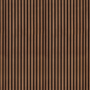 Akoestische Lattenwand - 2600x526x22mm - Geolied Eiken